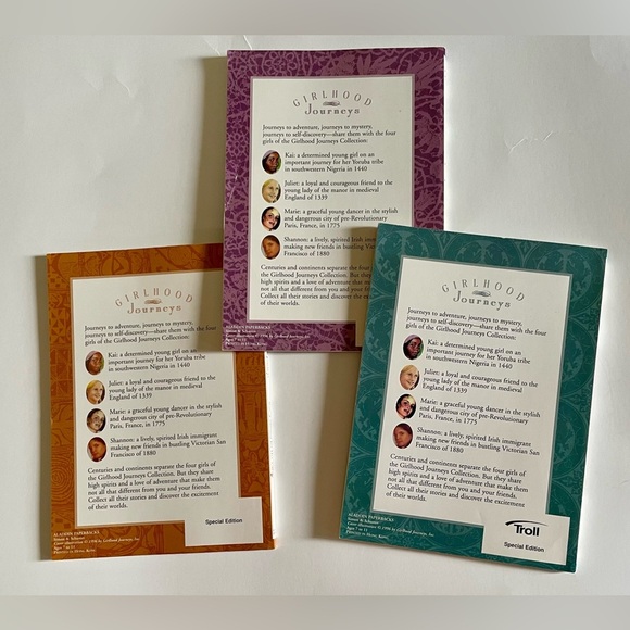 Girlhood Journeys Book Set GUC - Picture 2 of 4